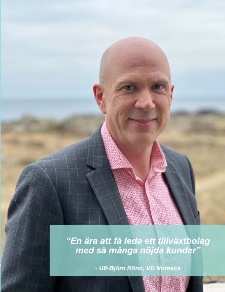 Porträtt av Ulf-Björn Rönn, ny VD för Noresca från 1 januari 2026.